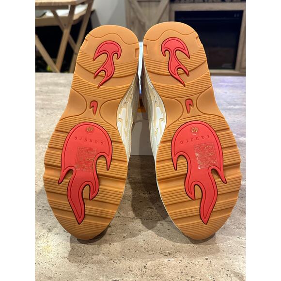 NEW in box Sandro Flame Sneakers size 40 / 9.5 Fashion Sneakers - Picture 5 of 9